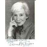 Jean Anderson signed 6 x 4 inch b/w photo. Good Condition. All autographs are genuine hand signed