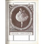 Anna Pavlova ballet programme. Few knocks to edges. Good Condition. All autographs are genuine