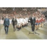 Lawrie Mcmenemey 1976, Football Autographed 12 X 8 Photo, A Superb Image Depicting The Southampton