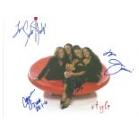Sister Sledge signed 12x8 colour photo. Good Condition. All autographs are genuine hand signed and