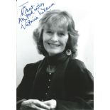 Virginia Mckenna signed 7x5 black and white photo. Dedicated. Good Condition. All autographs are