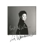 Zoe Wanamaker signed 7x5 black and white photo. Good Condition. All autographs are genuine hand