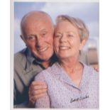 One foot in the grave - Richard Wilson & Annette Crosbie signed 10 x 8 inch photo in character. Good