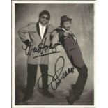 Chas and Dave signed 10x8 black and white photo. Good Condition. All autographs are genuine hand