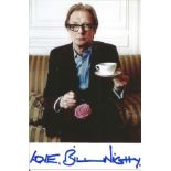 Bill Nighy signed 6x4 colour photo. Good Condition. All autographs are genuine hand signed and