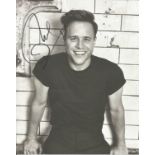 Olly Murs signed 10x8 black and white photo. Good Condition. All autographs are genuine hand