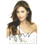 Lisa Snowdon signed 8x6 colour photo. Good Condition. All autographs are genuine hand signed and