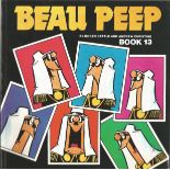 Andrew Christine signed Beau Peep book 13. Signed on inside front cover. Good Condition. All