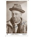 Gordon Harker music hall star signed 6 x 4 inch b/w photo. Good Condition. All autographs are