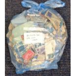 GB, USA and India stamp collection glory bag hundreds of stamps used mostly 1930s, 40s and 50s