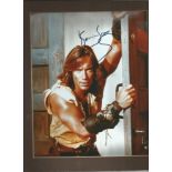 Kevin Sorbo signed 10x8 colour photo. Mounted. Good Condition. All autographs are genuine hand