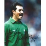 Bruce Grobbelaar signed 10x8 colour photo. Good Condition. All autographs are genuine hand signed