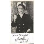 Hetty King (1883-1972) Entertainer Signed Vintage Photo. Good Condition. All autographs are