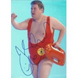 James Corden signed 10x8 colour photo. James Kimberley Corden OBE (born 22 August 1978) is an
