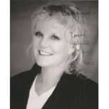 Petula Clark signed 10x8 black and white photo. Dedicated. Good Condition. All autographs are