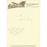 Music Cliff Richard ALS signed letter. Good Condition. All autographs are genuine hand signed and