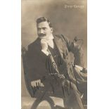 Enrico Caruso signed 6x3 vintage photo. 25 February 1873 - 2 August 1921) was an Italian operatic