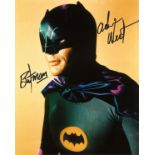 Adam West signed 10x8 colour Batman photo. William West Anderson, known professionally as Adam West,