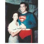 Noel Neil signed 10x8 colour Superman photo. Noel Darleen Neill November 25, 1920 - July 3, 2016,