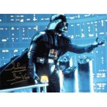 Dave Prowse signed 16x12 Darth Vader Star Wars colour photo. David Charles Prowse MBE born 1 July