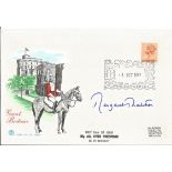 Margaret Thatcher signed FDC Great Britain PM 3rd Oct 1979 Winsor Berks. Good Condition. All