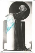 Alice Faye signed 6x4 black and white vintage photo. Alice Jeanne Faye May 5, 1915 - May 9, 1998,
