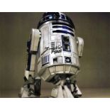 Jimmy Vee signed 14x12 Star Wars R2D2 colour photo. James Vee born 3 February 1959, is a Scottish