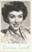 Sheila Sweet signed 6x4 black and white vintage photo. Sheila Sweet was born on December 14, 1927 in