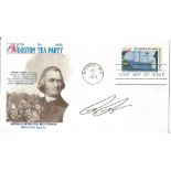 Ronald Reagan Jr signed FDC Boston Tea Party 17731973 PM Boston MA Jul 4, 1973. Ronald Prescott