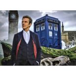 Peter Capaldi signed 16x12 Doctor Who colour photo. Peter Dougan Capaldi born 14 April 1958, is a