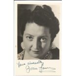 Joan Young signed 6x4 black and white vintage photo. Joan Young was born on February 1, 1900 in