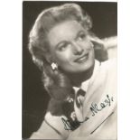 Anna Neagle signed 6x4 black and white vintage photo. Dame Florence Marjorie Wilcox DBE née