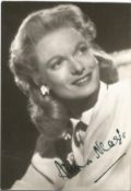 Anna Neagle signed 6x4 black and white vintage photo. Dame Florence Marjorie Wilcox DBE née