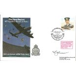 Dambuster George Johnson DFC B/A signed FDC The Dambusters 617 Squadron Royal Air Force 44th