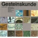 Gesteinskunde ( Stone Science) by Friedrich Muller. Unsigned hardback book in German with dust