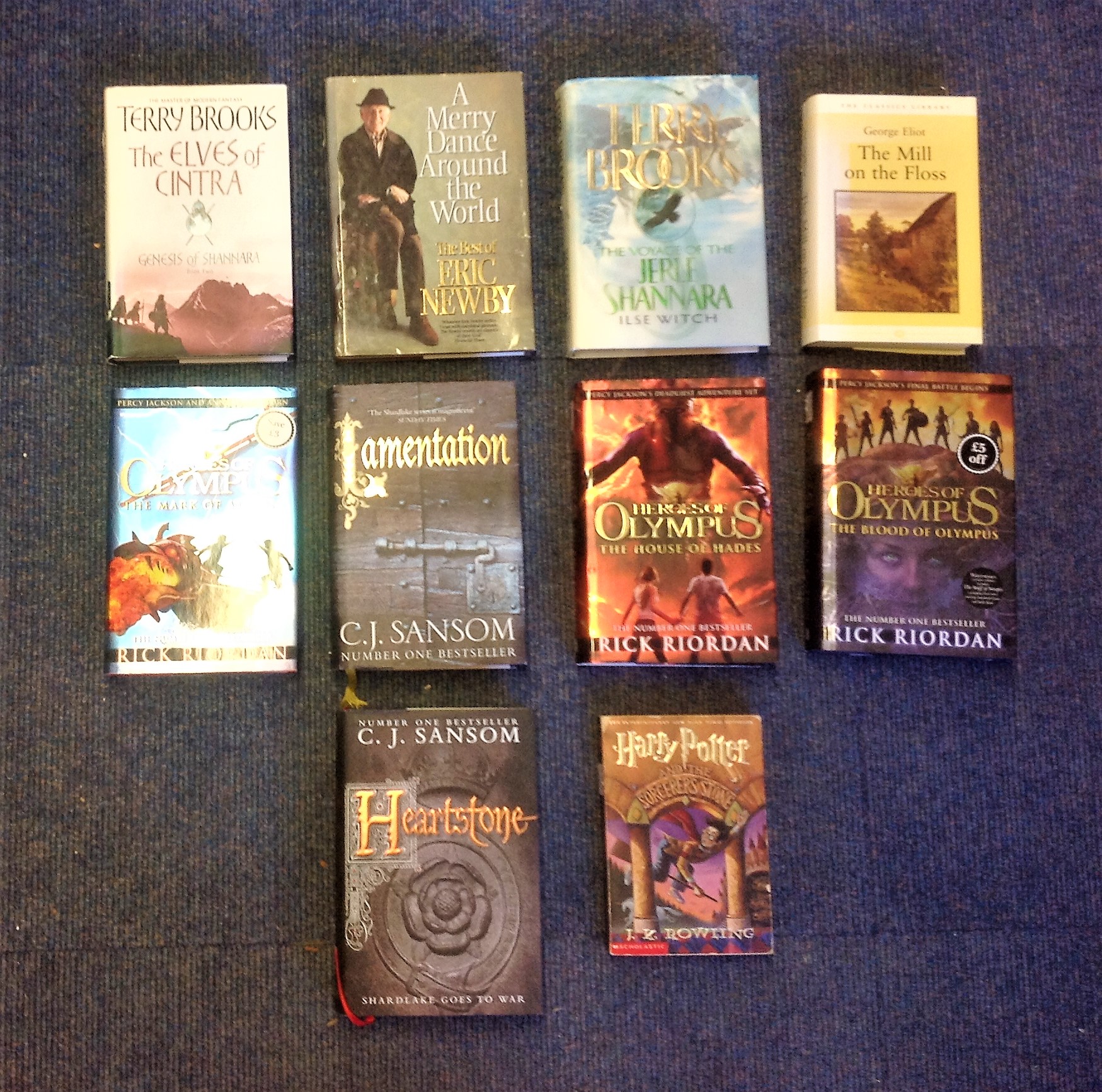 Hardback and Softback book collection 10 titles include Heartstone, Lamentation by C. J Sansom,