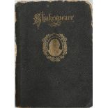 The Complete Works of William Shakespeare. Unsigned hardback book with no dust jacket published in