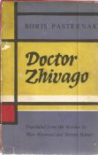 Doctor Zhivago by Boris Pasternak. Unsigned hardback book with dust jacket published in 1958 in