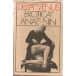 Delta of Venus Erotica by Anais Nin. Unsigned hardback book with dust jacket published in 1978 in