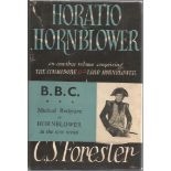 Horatio Hornblower by C S Forester. Unsigned hardback book with dust jacket published in 1952 in