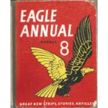 Eagle Annual Number 8 Edited by Marcus Morris. Unsigned hardback Annual with no dust jacket No