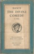 Dante The Divine Comedy Translated by Dorothy L Sayers. Unsigned paperback book with dust jacket