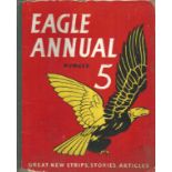Eagle Annual Number 5 Edited by Marcus Morris. Unsigned hardback Annual with no dust jacket No