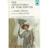 The Adventures of Tom Sawyer by John Falter. Unsigned hardback book with no dust jacket published in