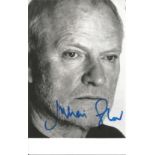 Juilian Glover signed 6x4 black and white photo. Glover is known for portraying major characters