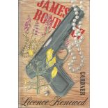 James Bond Licence Renewed by James Gardner. Unsigned hardback book with dust jacket published in