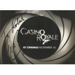 Bond Girl Eva Green signed 6x4 Casino Royale promo card. Dedicated. Eva Gaelle Green ( born 6 July