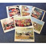 Westward Ho The Wagons ! collection of 5 vintage colour lobby cards from the 1956 American western