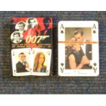 James Bond playing cards 52 original pictures of James Bond Film 1-10. Good condition. We combine