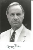 Geoffrey Palmer signed 6x4 black and white photo. Geoffrey Dyson Palmer, OBE (born 4 June 1927) is